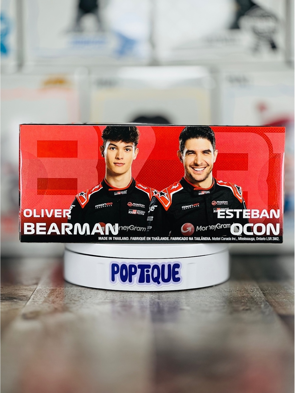 Hot Wheels Formula 1 Haas Team 2-Pack Premium 1:64 Vehicle